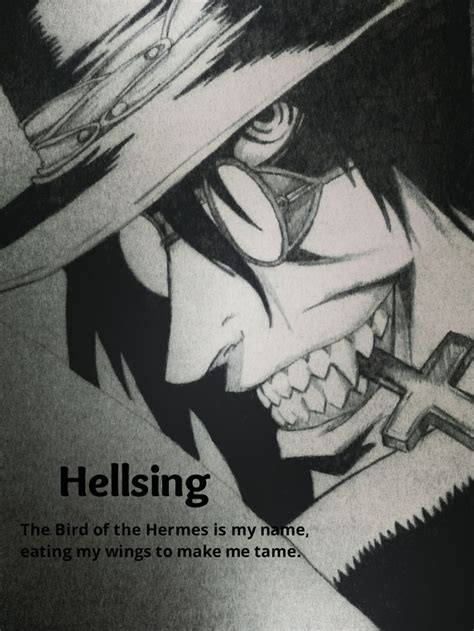 the bird of hermes is my name hellsing|alucard full name Hellsing.